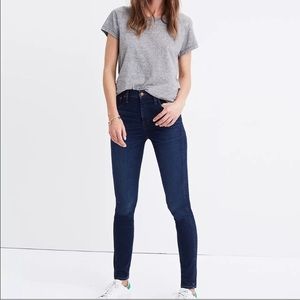 Madewell High Rise Skinny Jeans 10” Size 27